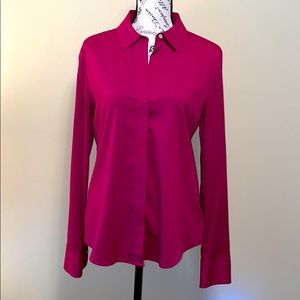 Calvin Klein button front blouse